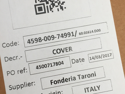 casting traciability