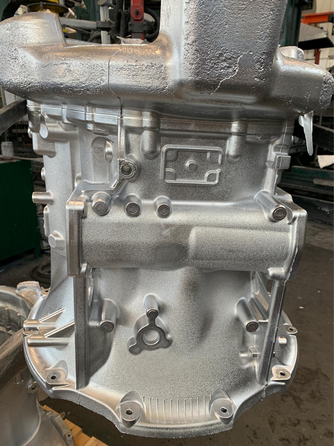 Aluminium gear box with gravity die casting process
